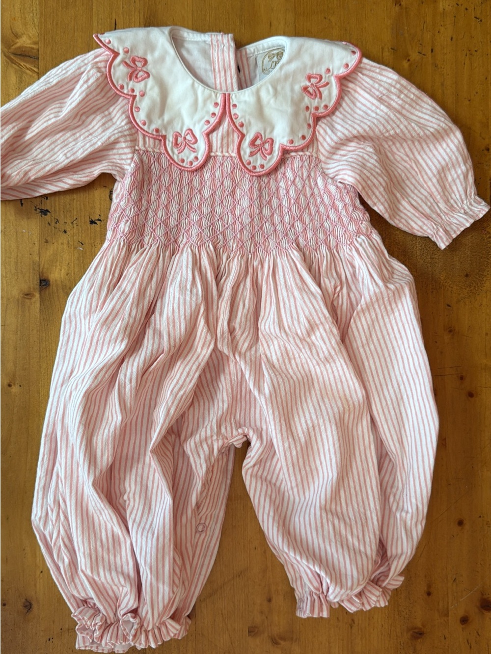Little Bear Smocks Romper